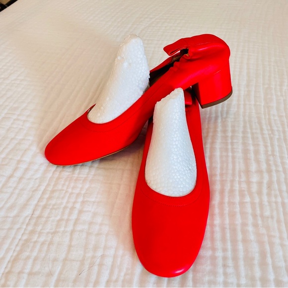 Everlane Women's Orange Heels - Picture 2 of 12